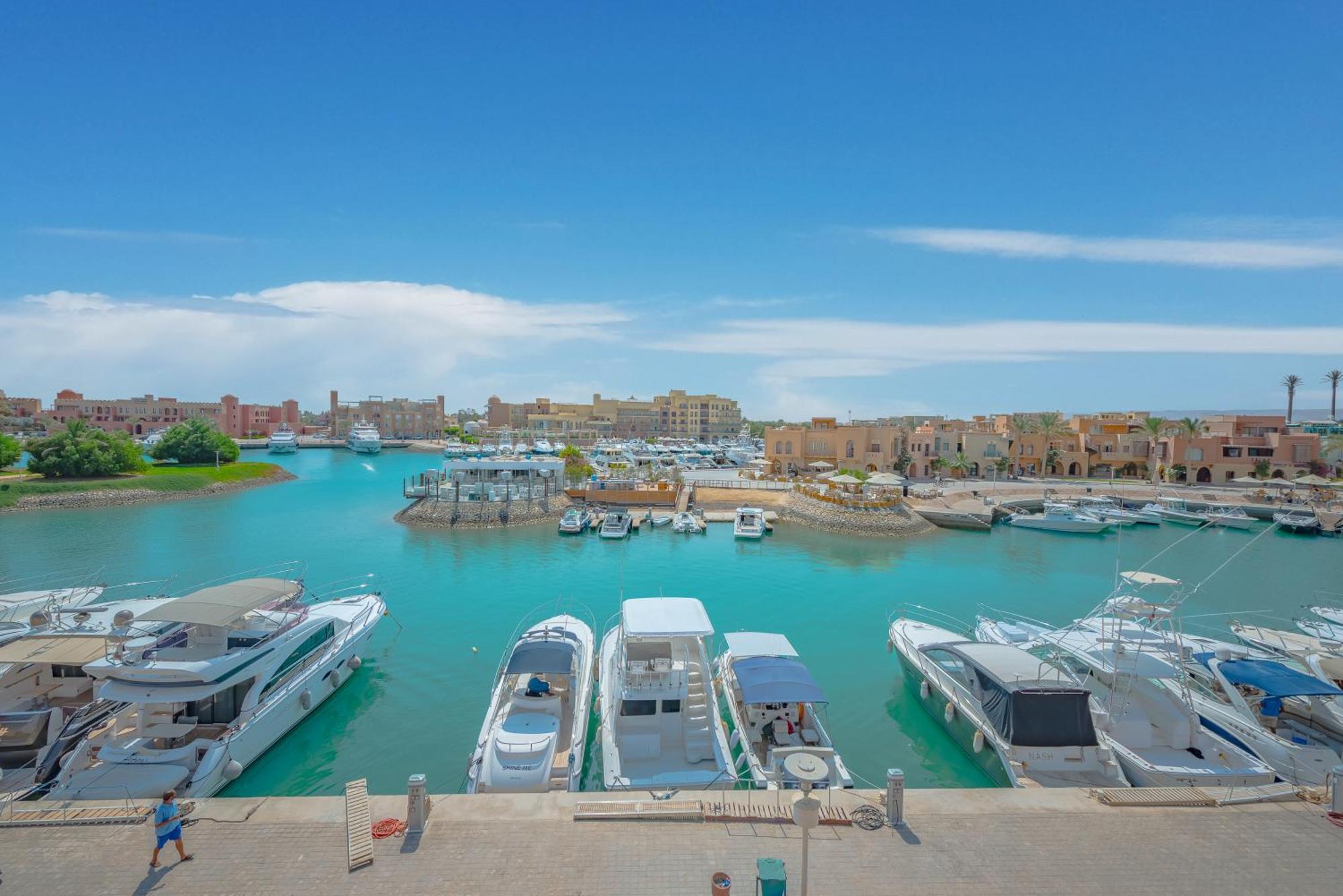 Seaview Penthouse With Roof In Marina El Gouna Egypt Vila Hurghada Exterior foto