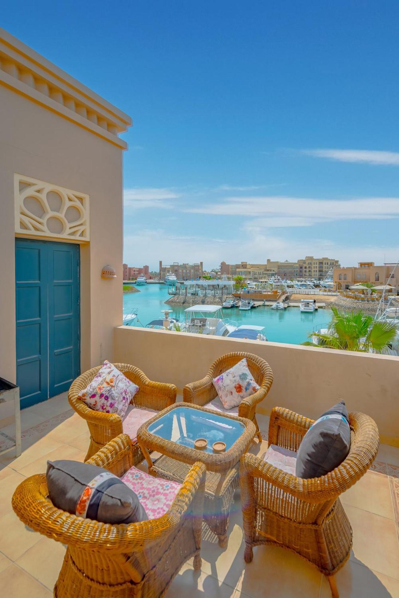 Seaview Penthouse With Roof In Marina El Gouna Egypt Vila Hurghada Exterior foto