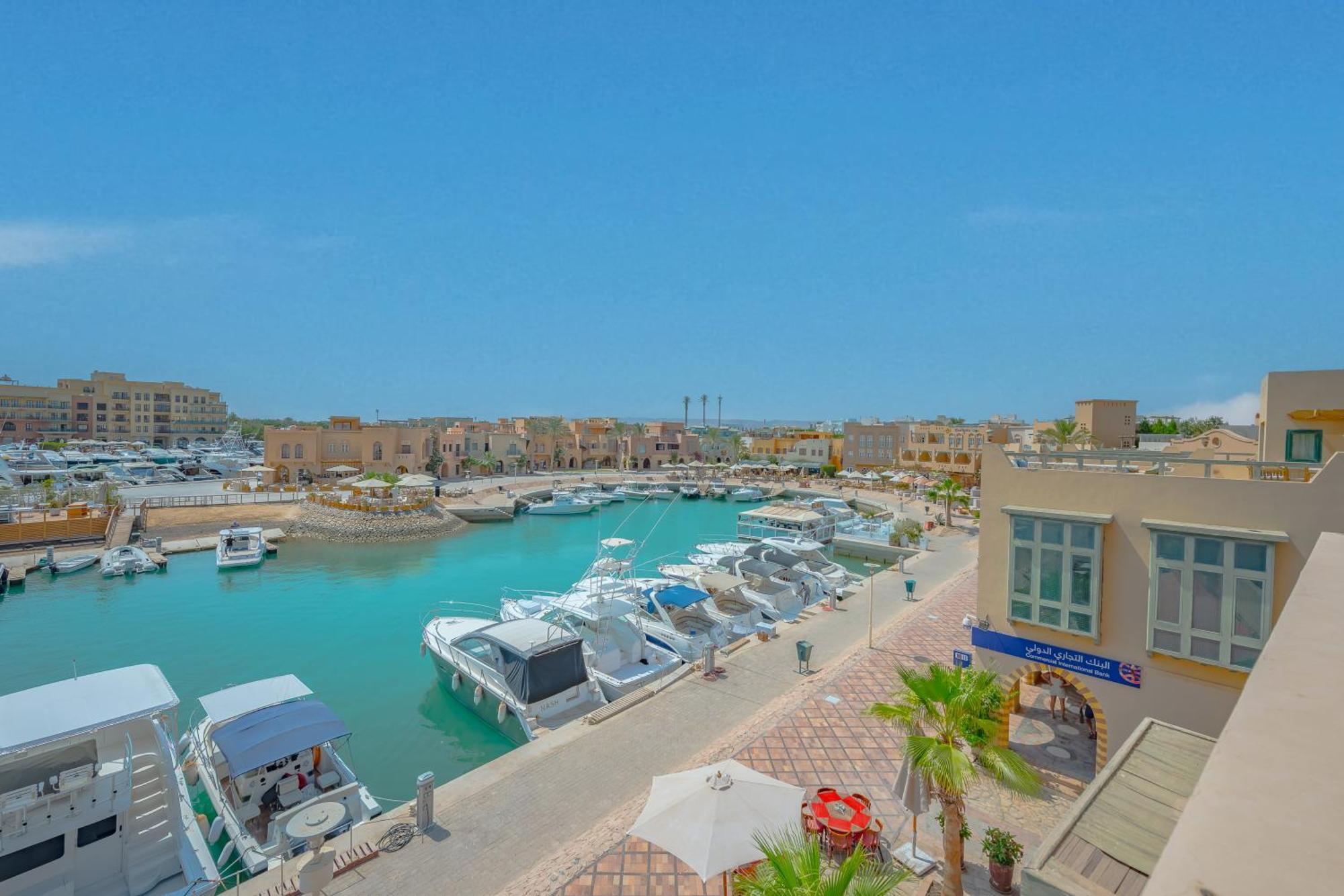 Seaview Penthouse With Roof In Marina El Gouna Egypt Vila Hurghada Exterior foto