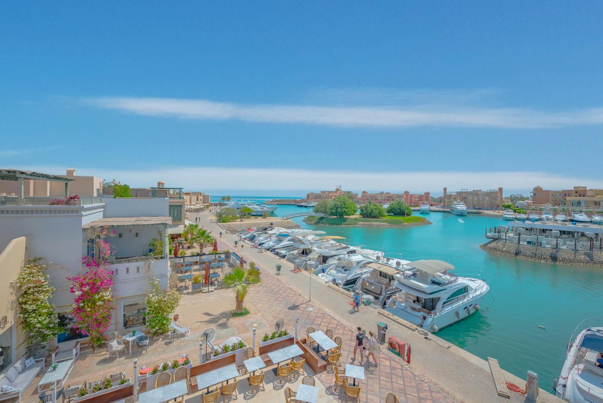 Seaview Penthouse With Roof In Marina El Gouna Egypt Vila Hurghada Exterior foto